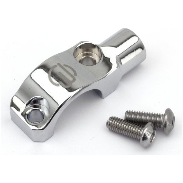 MIRROR HOLDERS FOR BERINGER MASTER CYLINDERS Mirror holder f/CCH Chrome M10x1.25