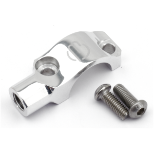 MIRROR HOLDERS FOR BERINGER MASTER CYLINDERS Mirror holder f/BROH Polished M10x1.25