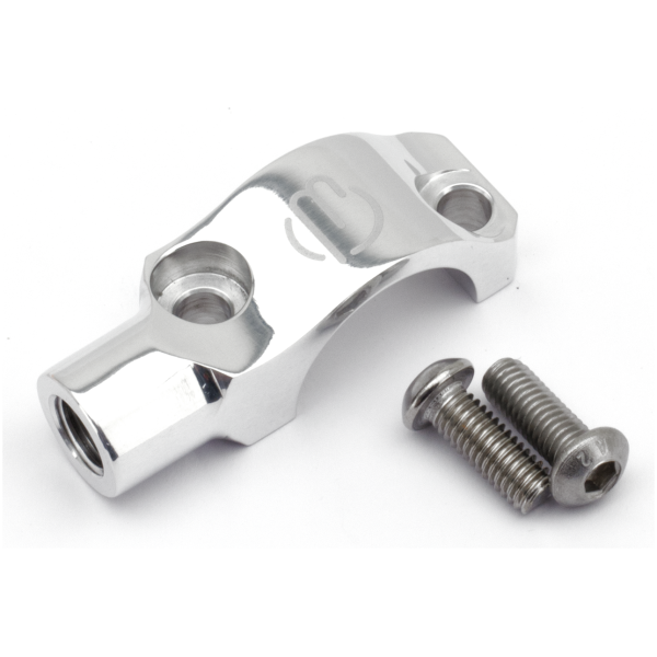 MIRROR HOLDERS FOR BERINGER MASTER CYLINDERS Mirror holder f/BROH Polished M10x1.25