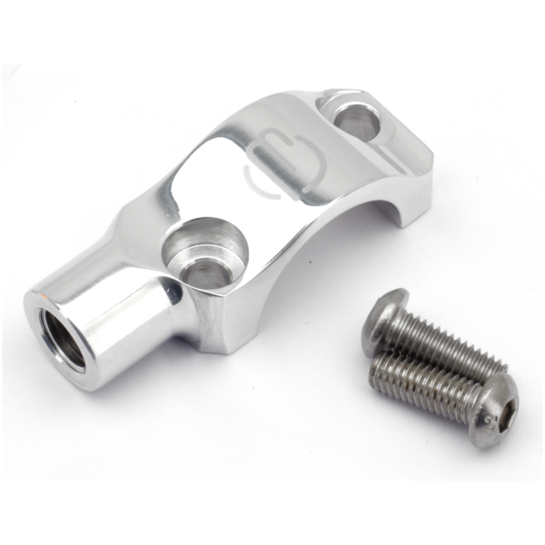 MIRROR HOLDERS FOR BERINGER MASTER CYLINDERS Mirror holder f/CCH Polished M10x1.25