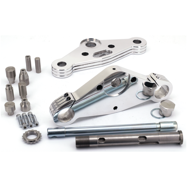 TON PELS SIGNATURE "NAKED BUBBA" FRONT FORKS Naked Bubba triple tree kit 0dgr