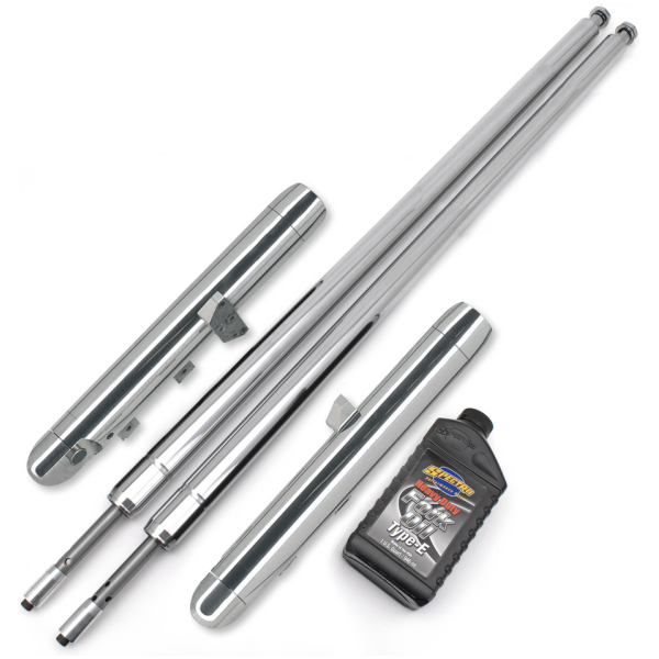 TON PELS SIGNATURE "NAKED BUBBA" FRONT FORKS Naked Bubba fork legs 14" over stock le