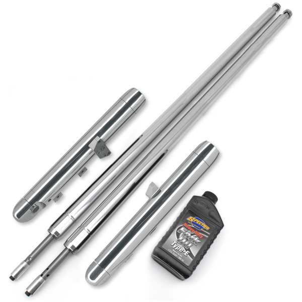 TON PELS SIGNATURE "NAKED BUBBA" FRONT FORKS Naked Bubba fork legs 16" over stock le