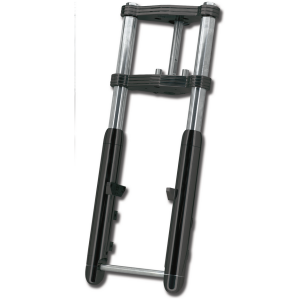 TON PELS SIGNATURE "NAKED BUBBA" FRONT FORKS Naked Blk Bubba Front fork 3 degr +4" FL