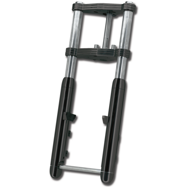 TON PELS SIGNATURE "NAKED BUBBA" FRONT FORKS Naked Blk Bubba Front fork 6 degr.+3" FL