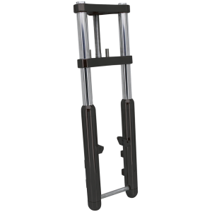 SLIM BUBBA FRONT FORKS Slim Blk Bubba Front fork +3" (over FL)