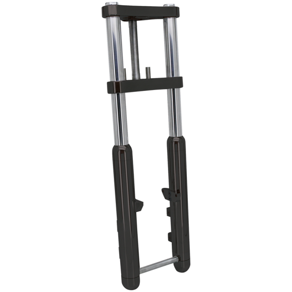 SLIM BUBBA FRONT FORKS Slim Blk Bubba Front fork 3 degr. +3" FL