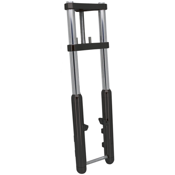 SLIM BUBBA FRONT FORKS Slim Blk Bubba Front fork 6 degr. +6" FL
