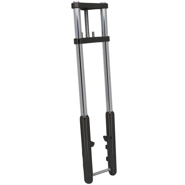 SLIM BUBBA FRONT FORKS Slim Blk Bubba Front fork 6 degr +14"lng