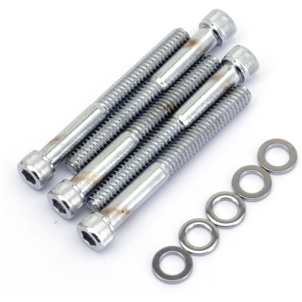 CHROME PLATED BOLT KITS Allen screws Clutch release cover FLH/T
