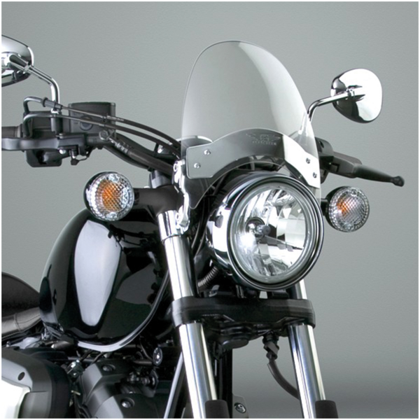 NATIONAL CYCLE FLY-SCREEN LS Flyscreen LS Light tint w/chrome hardwre