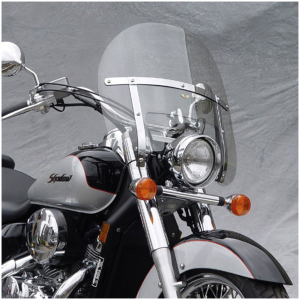 NATIONAL CYCLE CHOPPED HEAVY-DUTY WINDSHIELD Chopped heavy duty Windshield FLST round