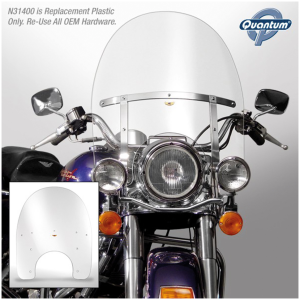 NATIONAL CYCLE REPLACEMENT WINDSHIELD FOR ROAD KING
