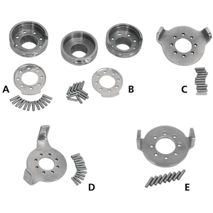 STEERING STOP Bearing cup with Hidden steering stop