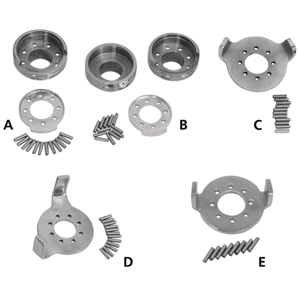 STEERING STOP Steer stop stainless XL, FXD, FXR models