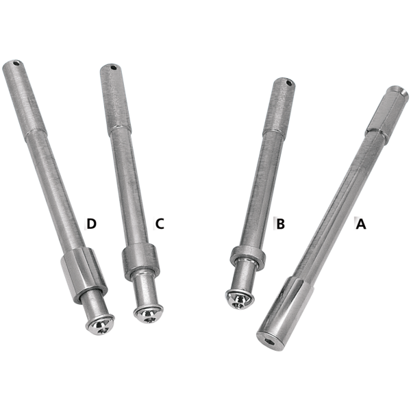 AXLES Axle for 39mm fork and 195mm triple tree