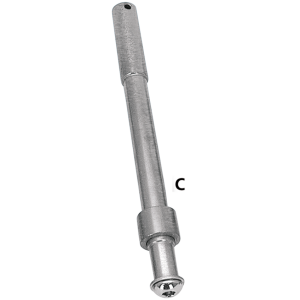 AXLES Axle for 39mm fork and 220mm triple tree