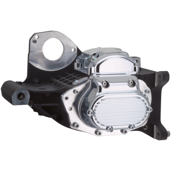 ZODIAC 5 SPEED TRANSMISSIONS FOR TWIN CAM SOFTAIL 55mm offset 5-spd trannt F*ST00-06 Black