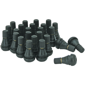 RUBBER TIRE VALVE FOR TUBELESS TIRES