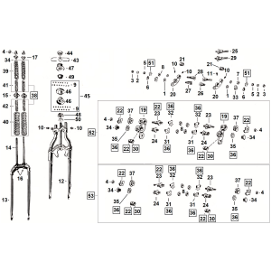 PARTS FOR OLD STYLE SPRINGER FORKS