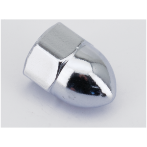 SHOW-CHROME ACORN STYLE NUTS Blister 1pck Chrome Acorn nut 5/8-11 UNC