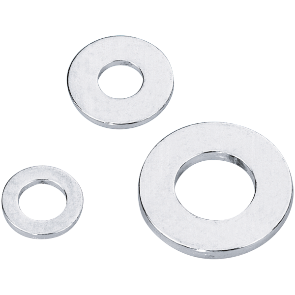 SPECIAL SIZE CHROME-PLATED FLAT WASHERS 10pck Washers 11/32 x 1 x 5/64