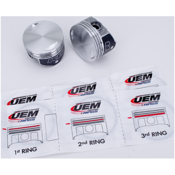 CYLINDERS FOR TWIN CAM 1999-2017 KB Piston set 8.8:1 std TC 88" cid