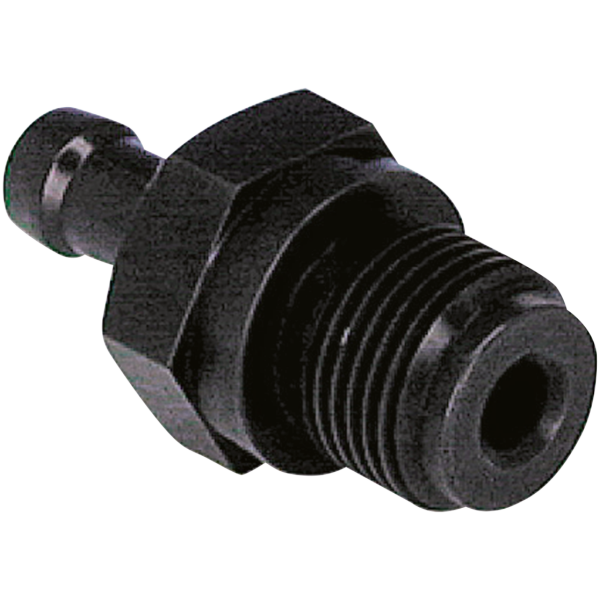 RBS ALUMINUM OIL LINE FITTINGS FOR TWIN CAM SOFTAIL Oilline fitting TC black set/3