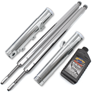 TON PELS SIGNATURE "FAT BUBBA" FRONT FORKS Fat Bubba fork legs 3" over stock length