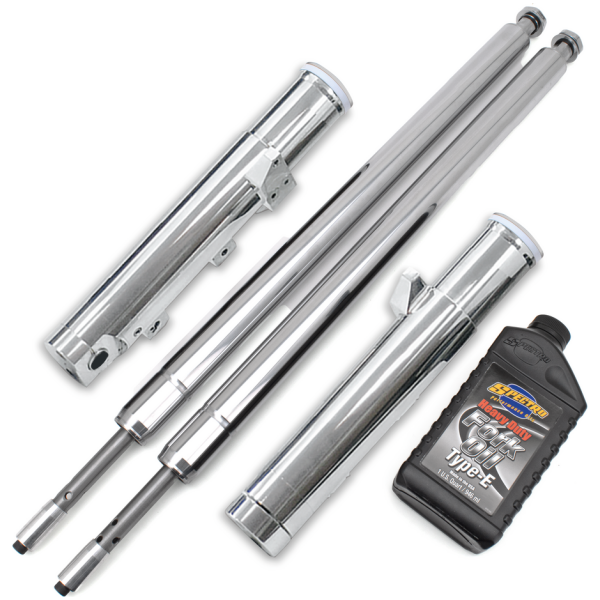 TON PELS SIGNATURE "FAT BUBBA" FRONT FORKS Fat Bubba fork legs 4" overstock length