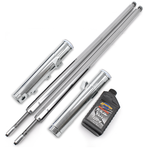 TON PELS SIGNATURE "FAT BUBBA" FRONT FORKS Fat Bubba fork legs 12" over stock lengt