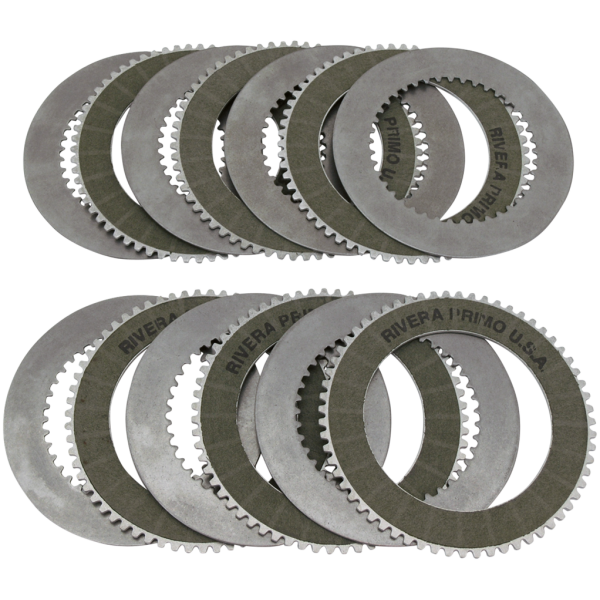 REPLACEMENT CLUTCH PLATES FOR PRIMO BELT DRIVES Clutch pack EARLY Brute 3, 4 & Classics