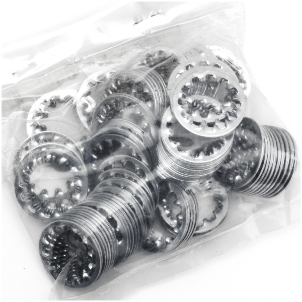 INTERNAL AND EXTERNAL LOCK WASHERS 100pck WASHER, LOCK 3/4" internal