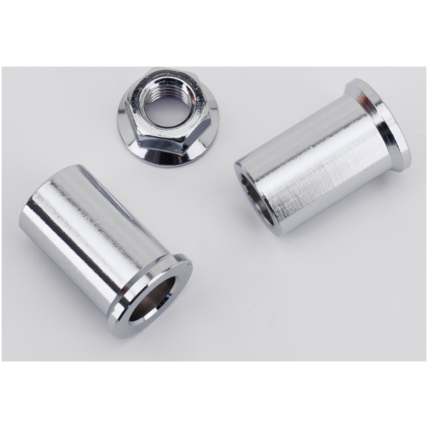 SWINGARM PARTS FOR SOFTAIL 2000-2017 SPACER SET, SWINGARM CHROME ST00-06