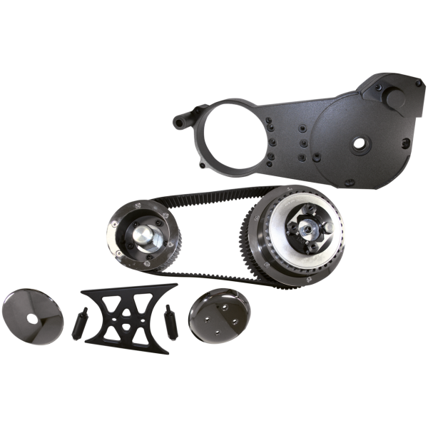 PRIMO'S BRUTE-IV OPEN BELT DRIVE KIT Flat Black Brute IV FLH90-06