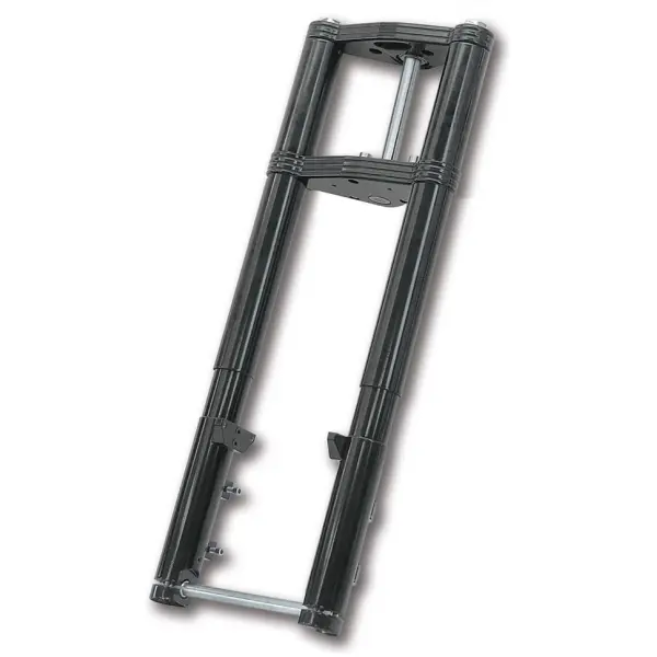 TON PELS SIGNATURE "FAT BUBBA" FRONT FORKS Black Anodized Bubba fork 0 dgr 8" o.s.