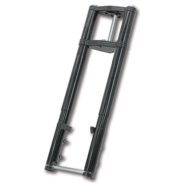 TON PELS SIGNATURE "FAT BUBBA" FRONT FORKS Black Anodized Fat Bubba fork 0 dgr 12"