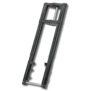 TON PELS SIGNATURE "FAT BUBBA" FRONT FORKS Black Anodized Bubba fork 3 dgr 12" o.s