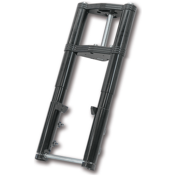 TON PELS SIGNATURE "FAT BUBBA" FRONT FORKS Black Anodized Bubba fork 6 dgr +3"o.