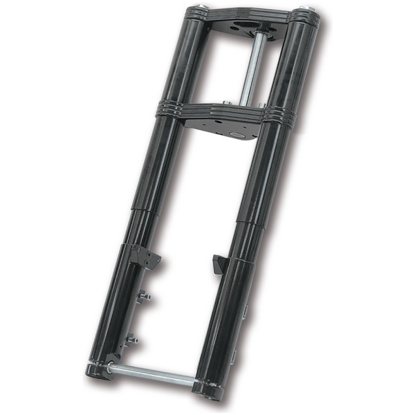TON PELS SIGNATURE "FAT BUBBA" FRONT FORKS Black Anodized Bubba fork 6 dgr 4" o.s.