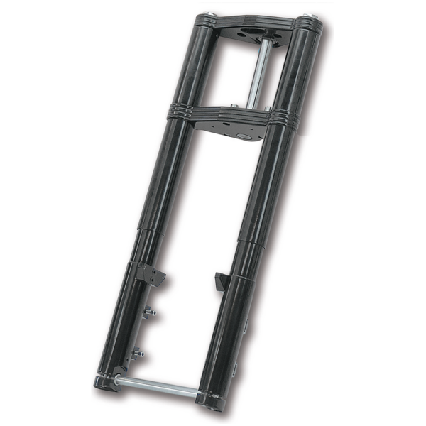 TON PELS SIGNATURE "FAT BUBBA" FRONT FORKS Black Anodized Bubba fork 6 dgr 6" o.s.