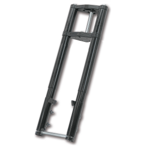 TON PELS SIGNATURE "FAT BUBBA" FRONT FORKS Black Anodized Bubba fork 6 dgr 12" o.s