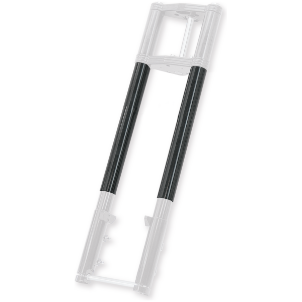 TON PELS SIGNATURE "FAT BUBBA" FRONT FORKS Black Ano Bubba lower fork covers 550mm