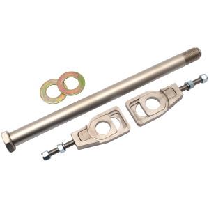 ZIPPER'S SEVERE DUTY REAR AXLE & ADJUSTER KIT FOR TOURING Axle Adjuster Kit for FLH/T09-Up