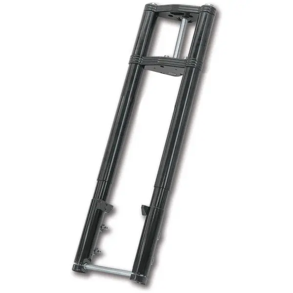 TON PELS SIGNATURE "FAT BUBBA" FRONT FORKS Black Anodized Bubba fork 3 dgr 14" o.s