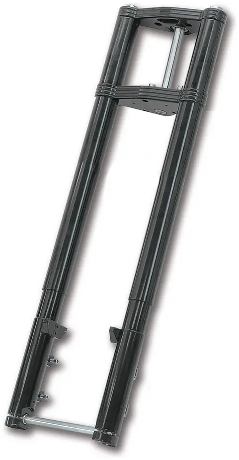 TON PELS SIGNATURE "FAT BUBBA" FRONT FORKS Black Anodized Bubba fork 0 dgr 16" o.s
