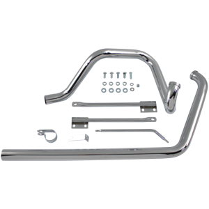 TRUE DUAL HEADERS FOR SOFTAIL TrueDual Headers Chr FLST95-99 FXST95-99