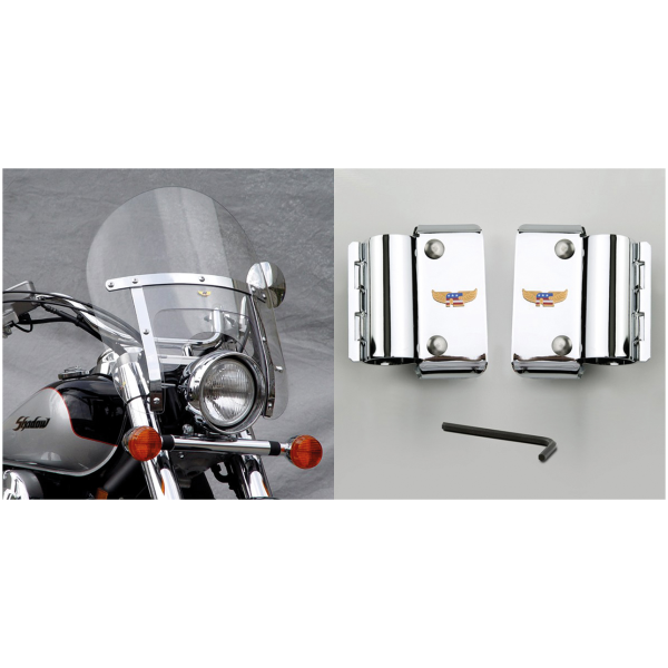 NATIONAL CYCLE NARROW FRAME HEAVY DUTY WINDSHIELDS Low Boy Heavy Duty kit XL72-up FXD93-05