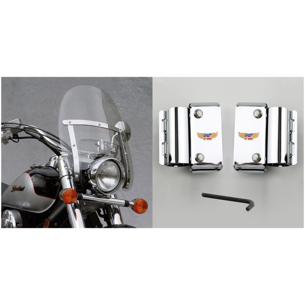NATIONAL CYCLE NARROW FRAME HEAVY DUTY WINDSHIELDS Ranger Heavy Duty kit XL82-up FXD93-05