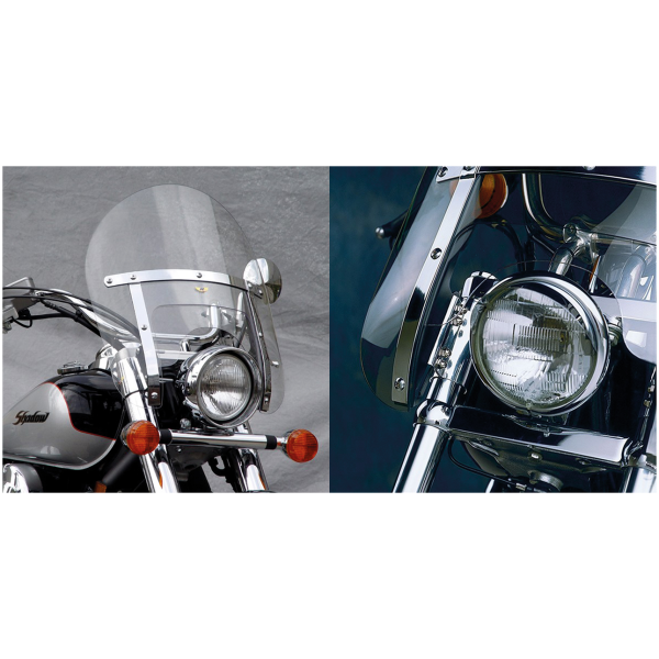 NATIONAL CYCLE NARROW FRAME HEAVY DUTY WINDSHIELDS Low Boy Heavy Duty kit FXDWG93-05